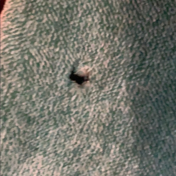 Blue fuzzy zip jacket from Free Country. - Picture 5 of 5